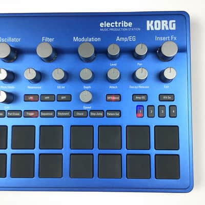 Korg Electribe 2 Music Production Station 2010s - Blue image 4
