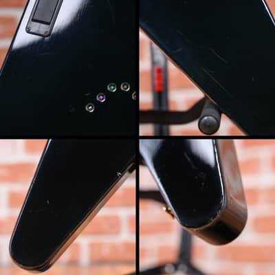Gibson Custom Shop 58 Reissue Flying V-M Ebony 2008 w/OHSC (Mods) image 15