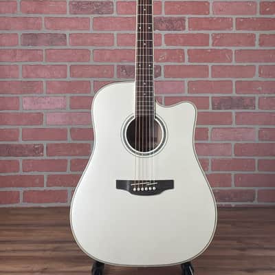 Takamine GD37CE PW Acoustic-Electric Guitar - Gloss Pearl White image 1