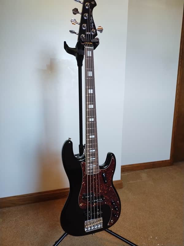 Harley Benton MV-5PJ 2024 - Black image 1