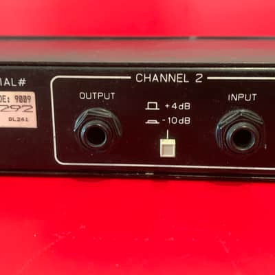 Compressor with TRS Connectors For Guitar / Bass Rack Or Studio Drawmer DL241 image 9