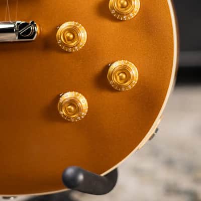 Gibson Les Paul Standard 50's Gold Top Electric Guitar - Gold with Hardshell Case image 12