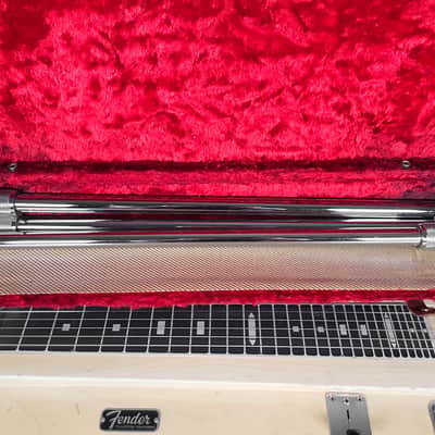 Circa 1955 Fender Dual 6 Professional Three Leg Steel Guitar w/OHSC image 6