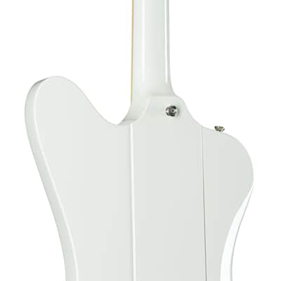 Epiphone 1963 Firebird V Maestro Vibrola Reissue Polaris White - Electric Guitar image 6
