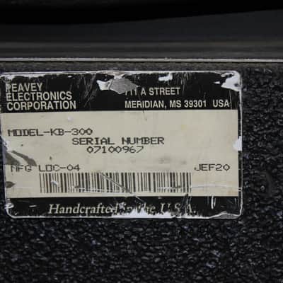 Peavey KB300/3Channel KeyBoard Amp image 13