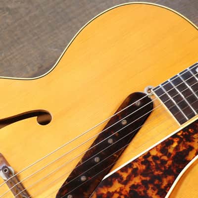 Vintage! 1940 Gibson ES-300 Hollowbody Electric Guitar Natural w/ Diagonal Pickup! + OHSC image 7