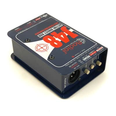 Radial J48 Active Direct Box 2010s - Blue image 3