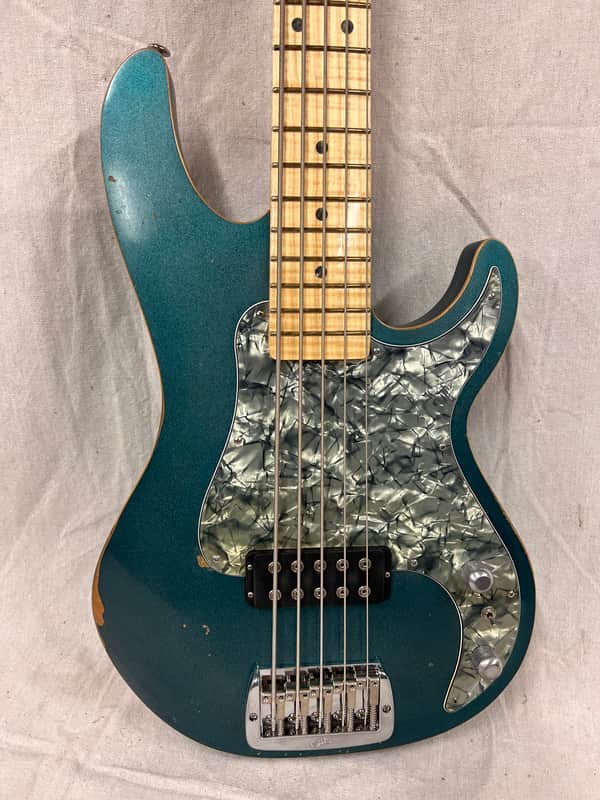 G&L Kiloton 5 2024 - Lake Placid Blue Nitrocellulose Lacquer Medium Aged image 1