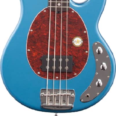 Sterling StingRay Classic RAY24CA 4-String Bass Guitar, Rosewood Fingerboard, Toluca Lake Blue image 1