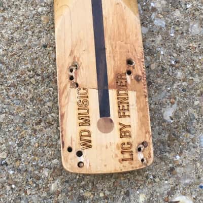 Vintage Style WD licensed Fender Stratocaster Neck Strat Maple Amber Old Relic image 15