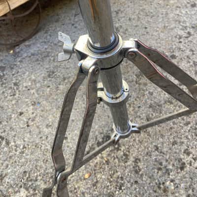 DW DWCP9700 9000 Series Heavy Duty Double-braced Straight/Boom Cymbal Stand 2010s - Chrome image 6