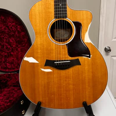 Taylor 214ce DLX Koa Acoustic Electric Guitar image 2