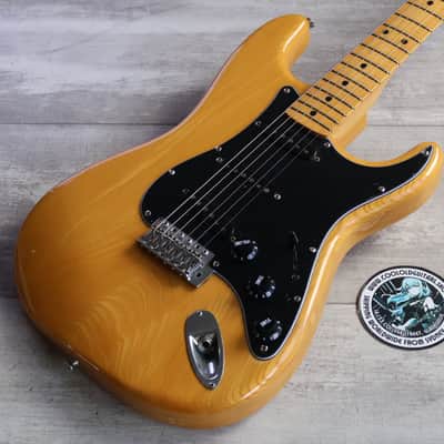1980 Yamaha Japan SR500S Super Rock'n Roller Stratocaster (Natural) image 1