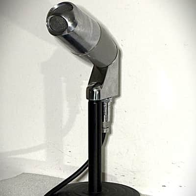 Vintage 1960’s Electro Voice 641 Dynamic Microphone, working, w/cable & stand image 1