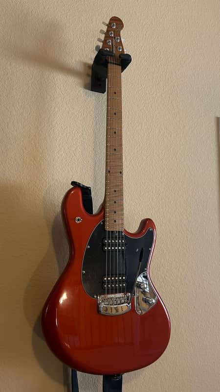 Ernie Ball Music Man StingRay RS with Maple Fretboard 2024 - Present - Blood Orange image 1