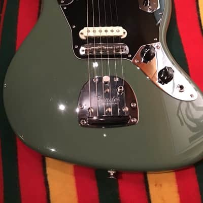 Fender American Professional Jaguar with Maple Fretboard 2017 - 2019 - Antique Olive image 5