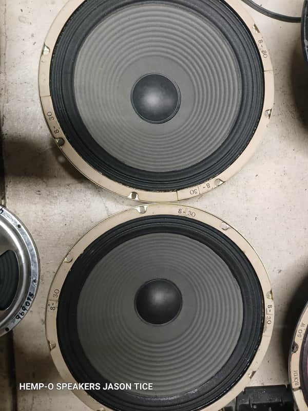 ALNICO SPEAKER 12" 2 AVAILABLE "POWER-VINTAGE" TONALITY 30 WATTS PMR SPEAKER image 1