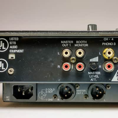 Pioneer DJM-500 4-Channel Professional DJ Mixer W/New Mini Innofader image 6