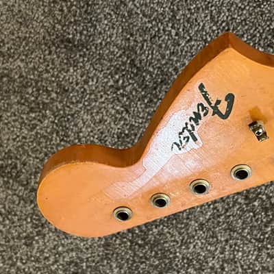 1966 Fender Jazzmaster guitar neck image 3