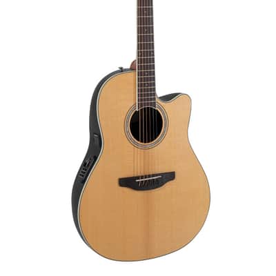 Ovation Celebrity Traditional E-Acoustic Guitar CS24-4 Natural (CS24-4-G) image 2