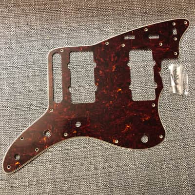 Fender 60th Anniversary Jazzmaster 4-Ply Tortoise Shell Pickguard MIM USA American image 1