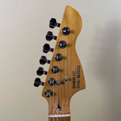 Casio PG-300 MIDI Guitar MIJ 1980s w/ Sound Card Rom, OHSC, Manual image 17