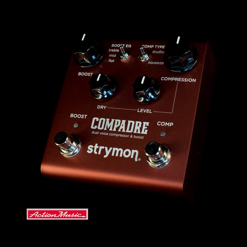 Strymon Compadre Dual Voice Compressor & Boost - Compadre Dual Voice Compressor & Boost / Brand New image 1