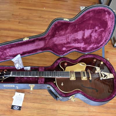 Gretsch G6122T-59 Vintage Select '59, 2022, Flamed maple, OHSC, Nice condition , Chet Atkins Country Gentleman model image 2