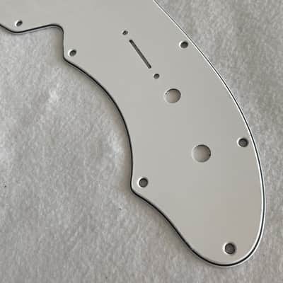 Unknown Fender US Telecaster Thinline/Tele 69 PAF Guitar Pickguard 3 Ply White image 3