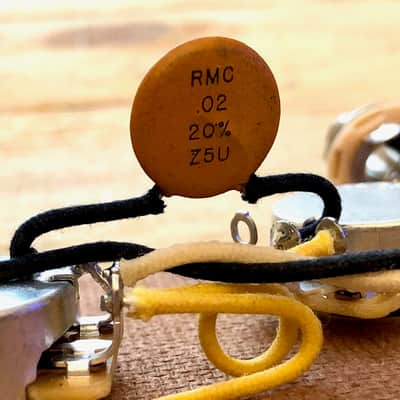 Fender Telecaster ‘72 Thinline Wiring Harness with NOS RMC .02 Capacitor image 5