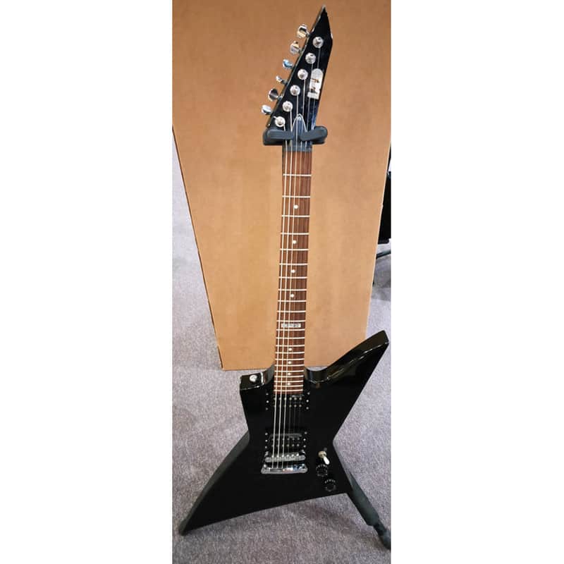ESP LTD EX-50 Electrick Guitar Black Explorer image 1