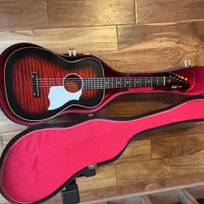 Vintage 1970 Harmony Stella H-933 Red Burst image 17
