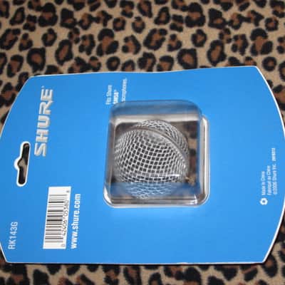 new in package genuine Shure RK143G SM58 Replacement Grille image 21