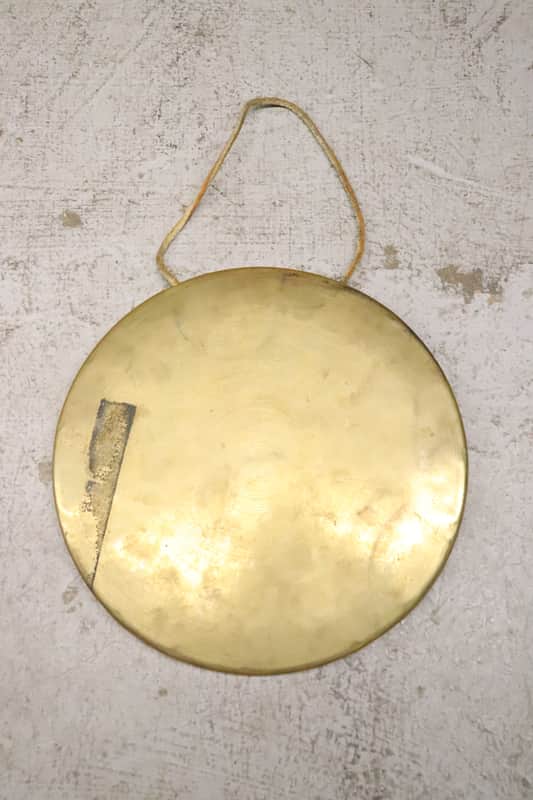 Vintage 8.25" Mini Gong Cymbal image 1