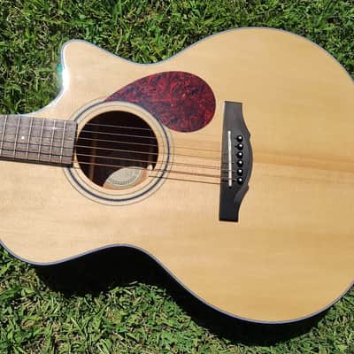Kepma GA2-232A Acoustic Electric Guitar - Natural Finish - Super Clean w/ Case and Accessories image 2