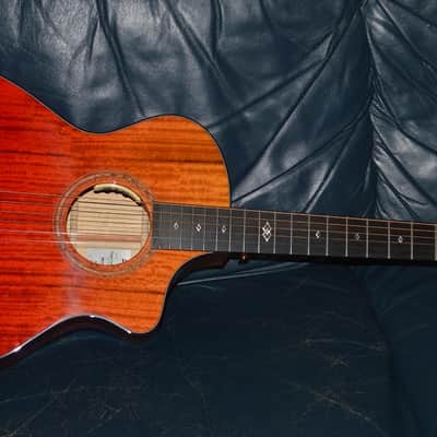 Breedlove Oregon Concert Thinline Hot Rod CE LTD Limited Edition 2024 - Hot Rod Fade image 7