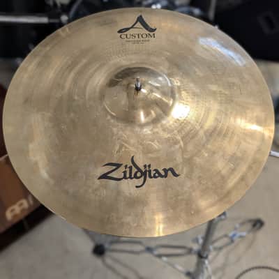 Zildjian A Custom Cymbal Pack - 20" A Custom Medium Ride + 14" A Custom Hi-Hat Pair image 13
