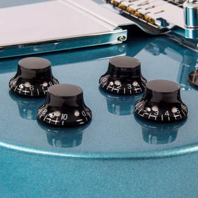 Vintage VS6V Reissued with Vintage Style Vibrato - Gun Hill Blue (VS6VGHB) image 12