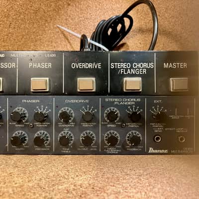 Ibanez UE400 Multi-Effects Rack with Foot Controller 1980s – Serviced – Warranty image 3