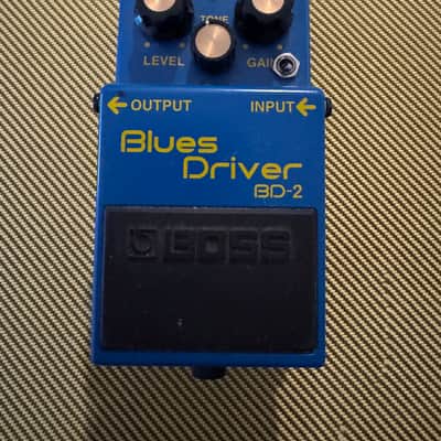 Keeley Boss BD-2 Blues Driver Overdrive with Phat Mod 2010s - Blue image 1