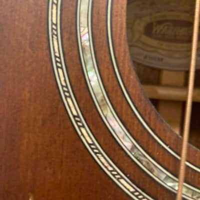 Washburn R314KK Spruce/Trembesi Parlor 2016 - Natural image 9