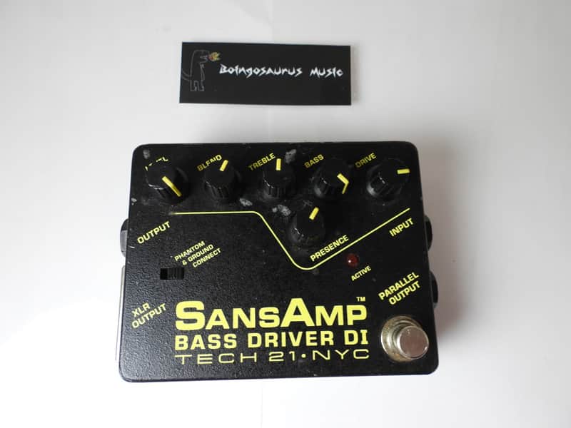 Tech 21 Sansamp Bass Driver Preamp DI Effects Pedal Free USA Shipping image 1