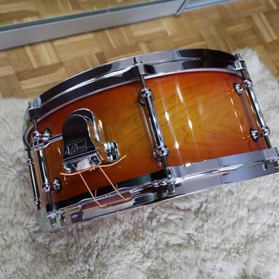 Pearl Snare Custom Classic CL 6314SY 14"x5,5"  2000s Antique Sunburst #138 image 4