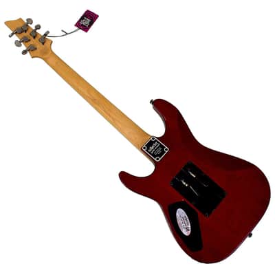 Schecter Omen Extreme-FR guitar in Black Cherry B-Stock 1986 image 5