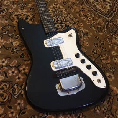 Silvertone 1476 Bobkat Harmony w/ Original Case 1965 Vintage Very Rare Wow! image 1