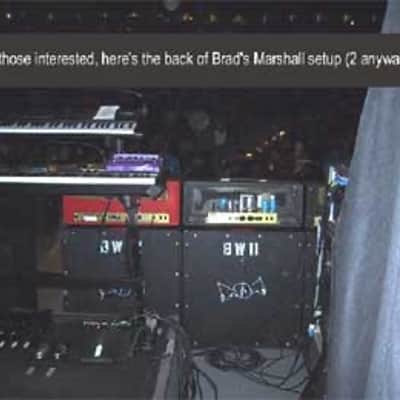 Brad Whitford's Aerosmith, Bogner 4x12 Slant Cabinet, Aerosmith Wings Logo! 2x Celestion Vintage 30s. Authenticated! (#18) image 21