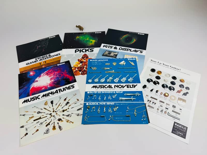 Nakano Music Accessories 6-Piece Flyer Pack (c. 1982) image 1
