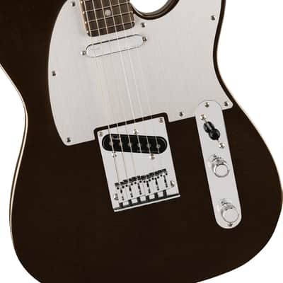 Fender American Ultra II Telecaster Ebony FB Texas Tea with Case imagen 3