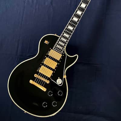 【On Hold】Burny RLC '57 LP Custom 3PU Black The Revival series 1989〜92 VH-1 FERNANDES MIJ Japan vintage image 14