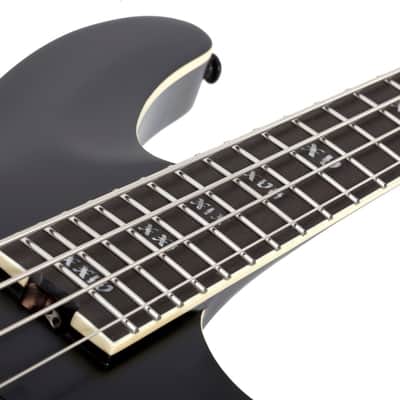 Schecter SLS Evil Twin-4 - Satin Black (1392) image 13